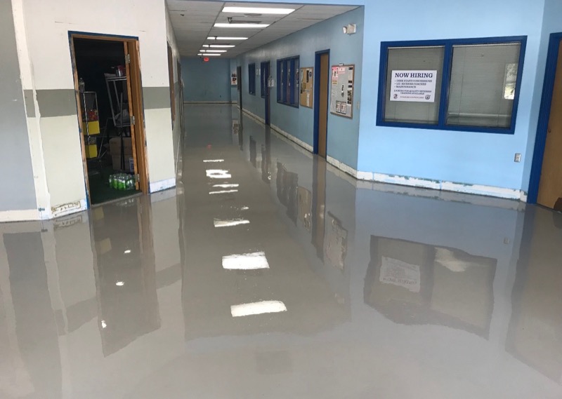 Commercial epoxy floor Olathe Kansas